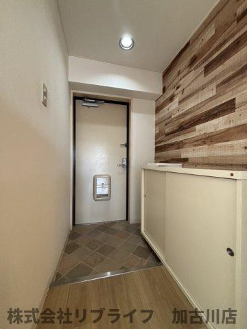 ハッピーコート加古川の玄関