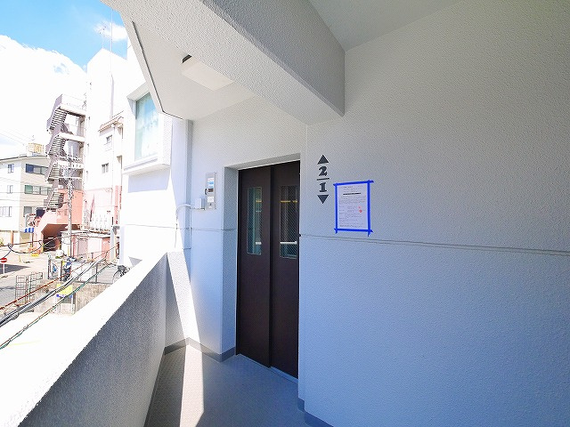 シティーホームズ富雄駅前のその他共用部分|エレベーター付きで乗り降り楽々