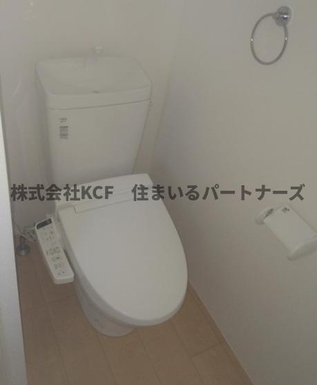 paletteのトイレ|落ち着いた色調のトイレです