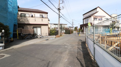 【前面道路含む現地写真】 | 立川市砂川町20-4期