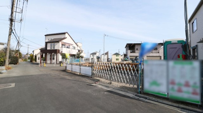【前面道路含む現地写真】 | 立川市砂川町20-4期