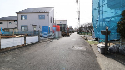 【前面道路含む現地写真】 | 立川市砂川町20-4期