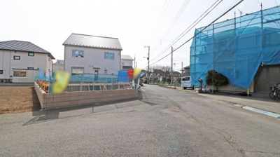 【前面道路含む現地写真】 | 立川市砂川町20-4期