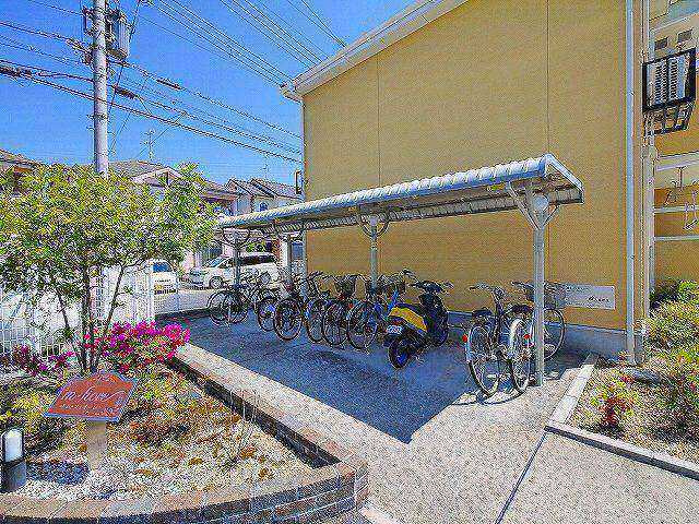 エム・フィオーレのその他共用部分|自転車置き場