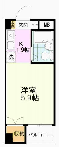 【間取り】 | 北町マンションK-0