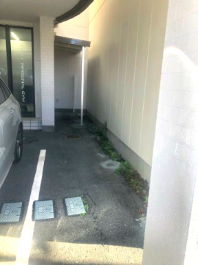 サントピア高町のその他共用部分|南側の駐輪場はこちら！