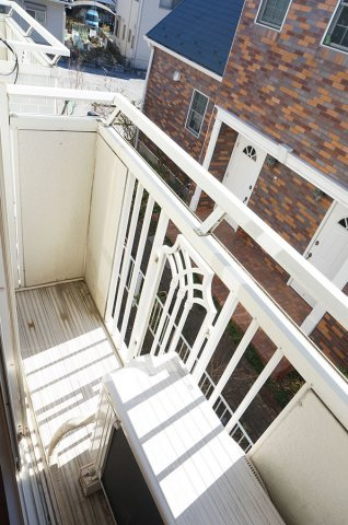 幕張シティハイツSS Ⅲのバルコニー