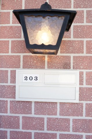 幕張シティハイツSS Ⅲの玄関