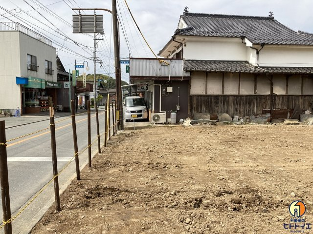 八女市上陽町売地の外観