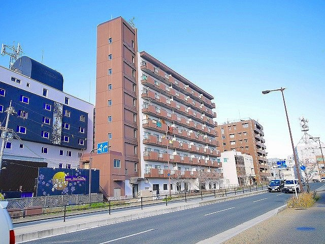 奈良三条ハイツの外観|外はこのようになっています