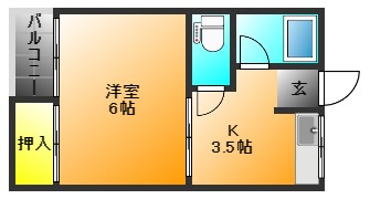 センチュリー櫛原の間取り