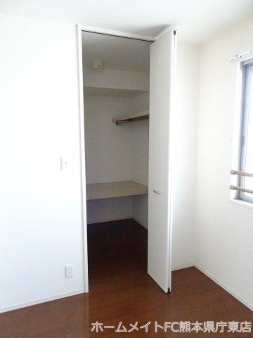 熊本市中央区保田窪１丁目のアパートの収納