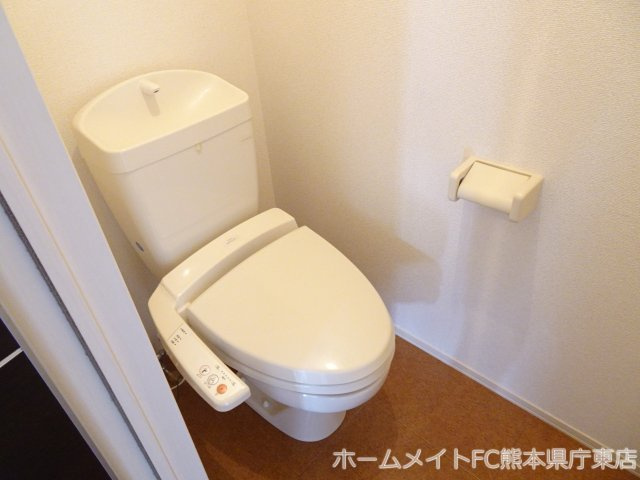 熊本市中央区保田窪１丁目のアパートのトイレ
