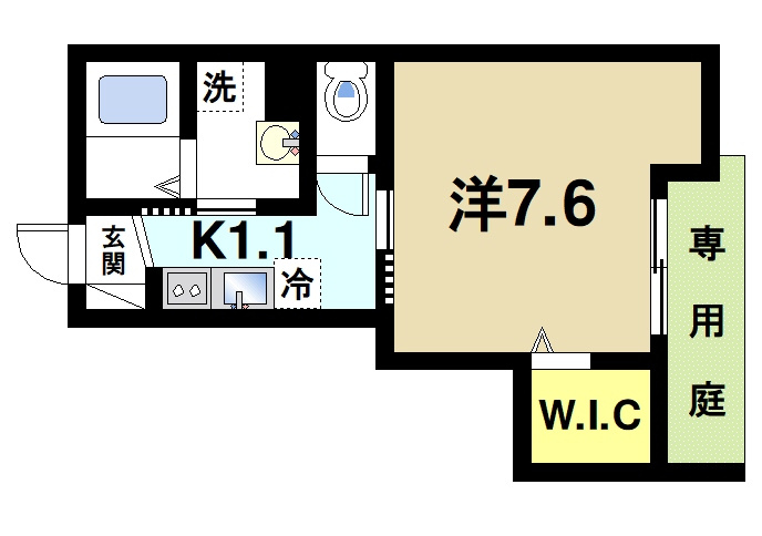 ラ・ルーチェの間取り|ゆったりと暮らせる間取りです。