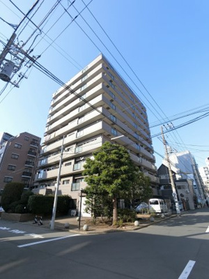 【外観】 | ナイスアーバンシティ東神奈川 | 総戸数４２戸、１９９９年７月築、管理人は勤務につき管理体制良好です♪