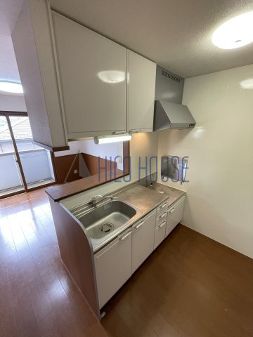 Rose Villa D棟のキッチン