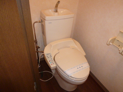 【トイレ】 | リベルテ中畝Ａ | シャワー付きトイレ