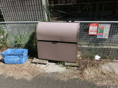【その他共用部分】 | 新ゆり爽快メイゾン | 敷地内ごみ置き場でごみ出しもらくらく～♪忙しい社会人さんや学生さんにもうってつけ！