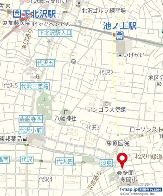 【地図】 | 菱和パレス三軒茶屋
