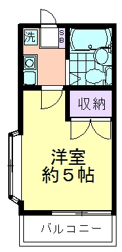 ウイングコート萩山の間取り