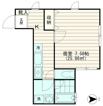 レバンテ聖蹟の間取り|【レバンテ聖蹟】