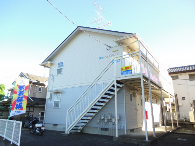 レインボーハイツの外観|帝京大学近く【レインボーハイツ】