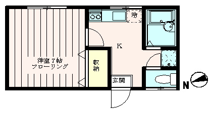 ウエストビレッジの間取り|バストイレ別【ウエストビレッジ】