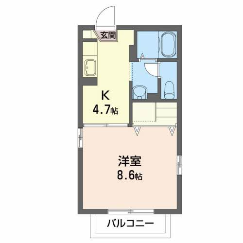 グランシード八桜の間取り