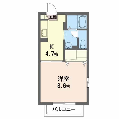 グランシード八桜の間取り