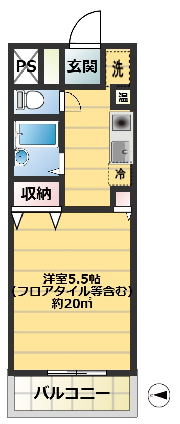 ジュネス桜ヶ丘の間取り|インターネット無料【ジュネス桜ヶ丘】