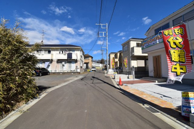 【前面道路含む現地写真】 | 町田市金森9期　新築戸建　3号棟