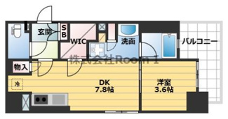 【間取り】 | ザ・大阪レジデンス備後町