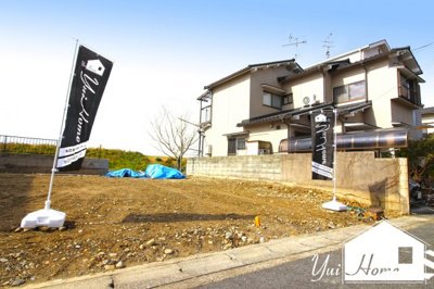 【外観】 | 伏見区桃山町大島　注文建築　建築条件なし　土地 | 建築条件なしの2区画分譲地＼(^_^)／『伏見区桃山町大島』のご紹介です。土地30坪以上で間口も広く、平坦なので注文建築に最適です♪