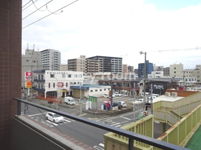 【展望】 | ラ・レジダンスド江坂 | バルコニーからの眺めです（現況と異なる場合は、現況を優先します。）