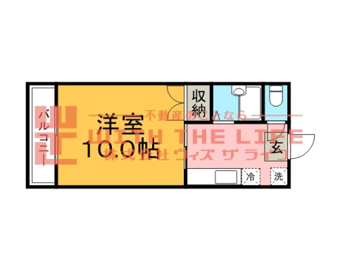 エトランゼ宮本V【キャッシュバック対象物件】の間取り