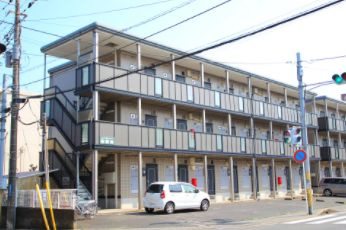 メイプルハイツ壱番館の外観|外観もきれいです