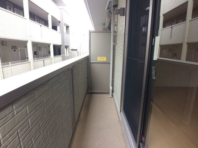 グリーンスクエアⅡのバルコニー