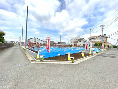 【外観】 | 値下げ！【売主／売地】MLH TSUJIDO 大庭③⑦⑨号区（建築条件無し／仲介手数料不要） | 建築条件無（！）土地です。