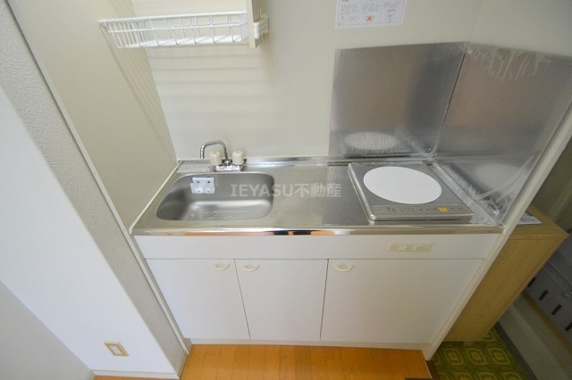 広島市西区天満町の賃貸マンションのキッチン