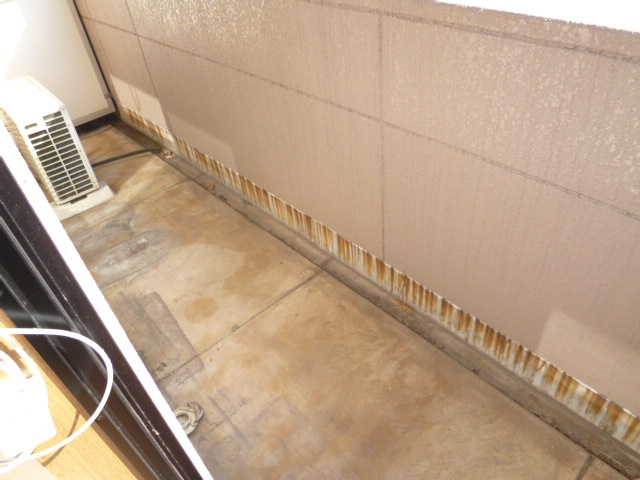 シャトレーンのバルコニー