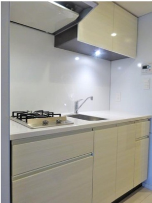 【キッチン】 | パークアクシス東蒲田 | コンパクトなキッチンで掃除もラクラク