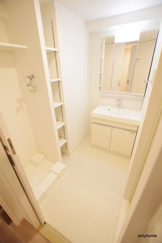 ライジングメゾン本町橋　仲介手数料無料の洗面所