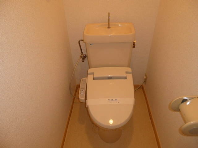 ハーベストコートDのトイレ|温水洗浄便座