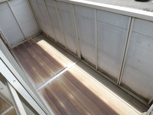 ハーベストコートDのバルコニー