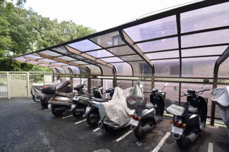 【その他共用部分】 | バイク置場です。