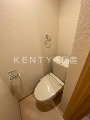 【トイレ】 | ベルジュ六郷 | シンプルで使いやすいトイレです