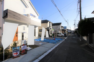 【前面道路含む現地写真】 | 西側幅員4ｍ道路です。