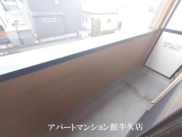 Je le prends(ジュルプラン)のバルコニー