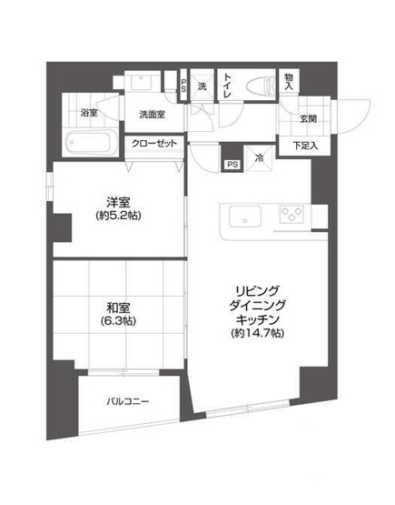 【間取り】 | グランパセオ市谷甲良町