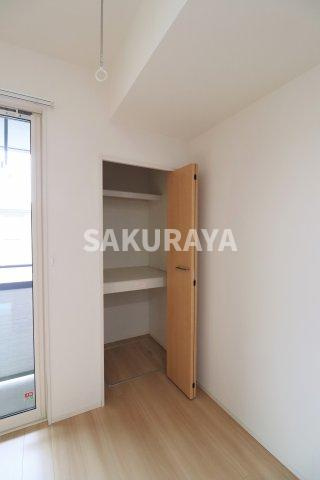 ガーデンコートの収納|現況と異なる場合がございます。